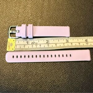 Garmin Lily 2 Purple Jasmine Silicone Watch Band with Silver Hardware